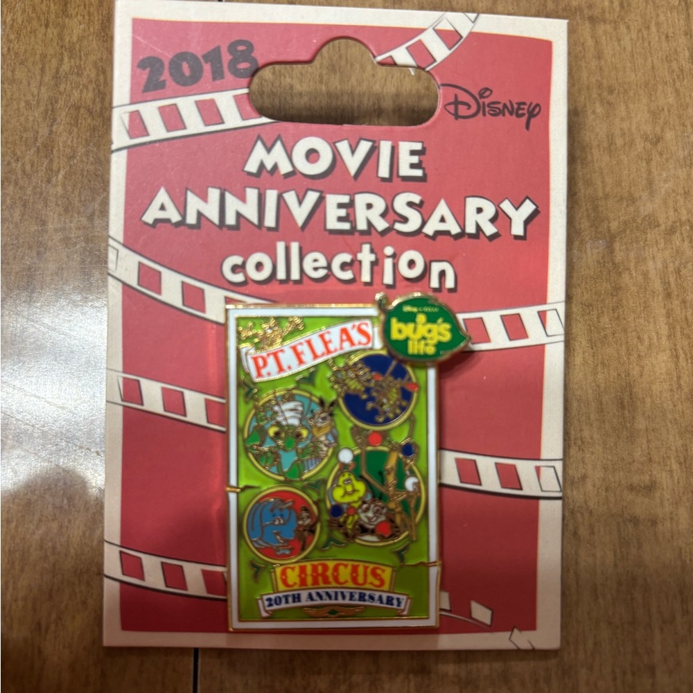 Disney A Bug's Life Circus Anniversary Pin - Green and Red
